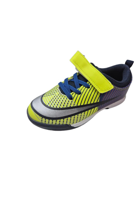 ZAPATILLA DEPORTIVA NIÑO VERDE VELCRO - 2
