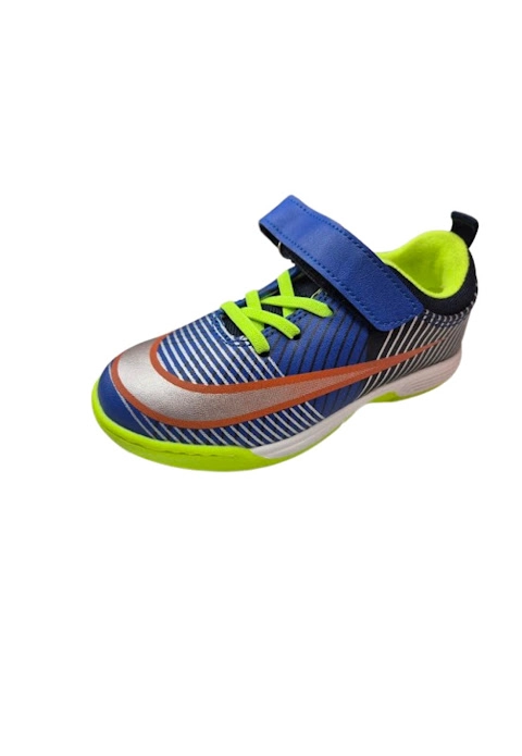 ZAPATILLA DEPORTIVA NIÑO AZUL VELCRO - 1