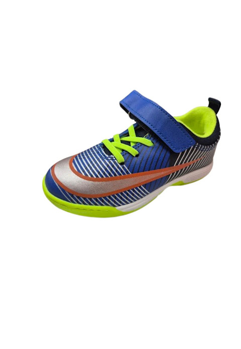 ZAPATILLA DEPORTIVA NIÑO AZUL VELCRO - 2
