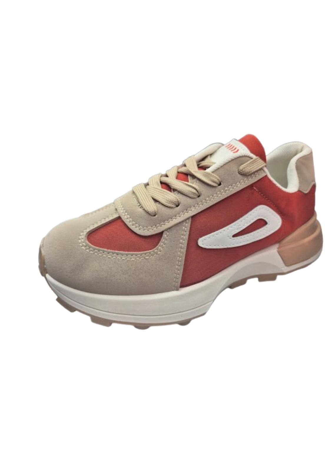 ZAPATILLA URBANA MUJER CAMEL - 2