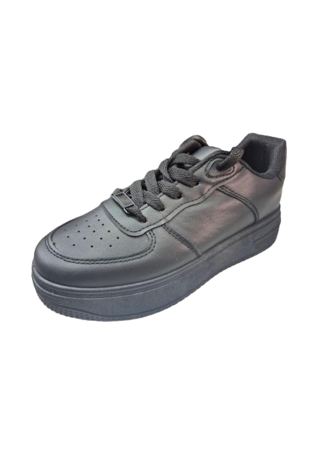 ZAPATILLA ESCOLAR NEGRO UNISEX - 1
