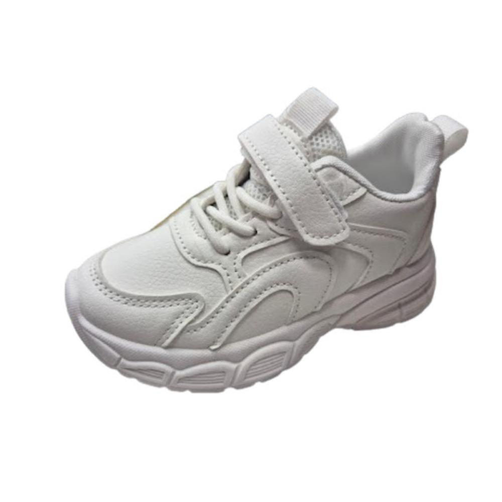 ZAPATILLA DEPORTIVA ESCOLAR NIÑO BLANCO - 2
