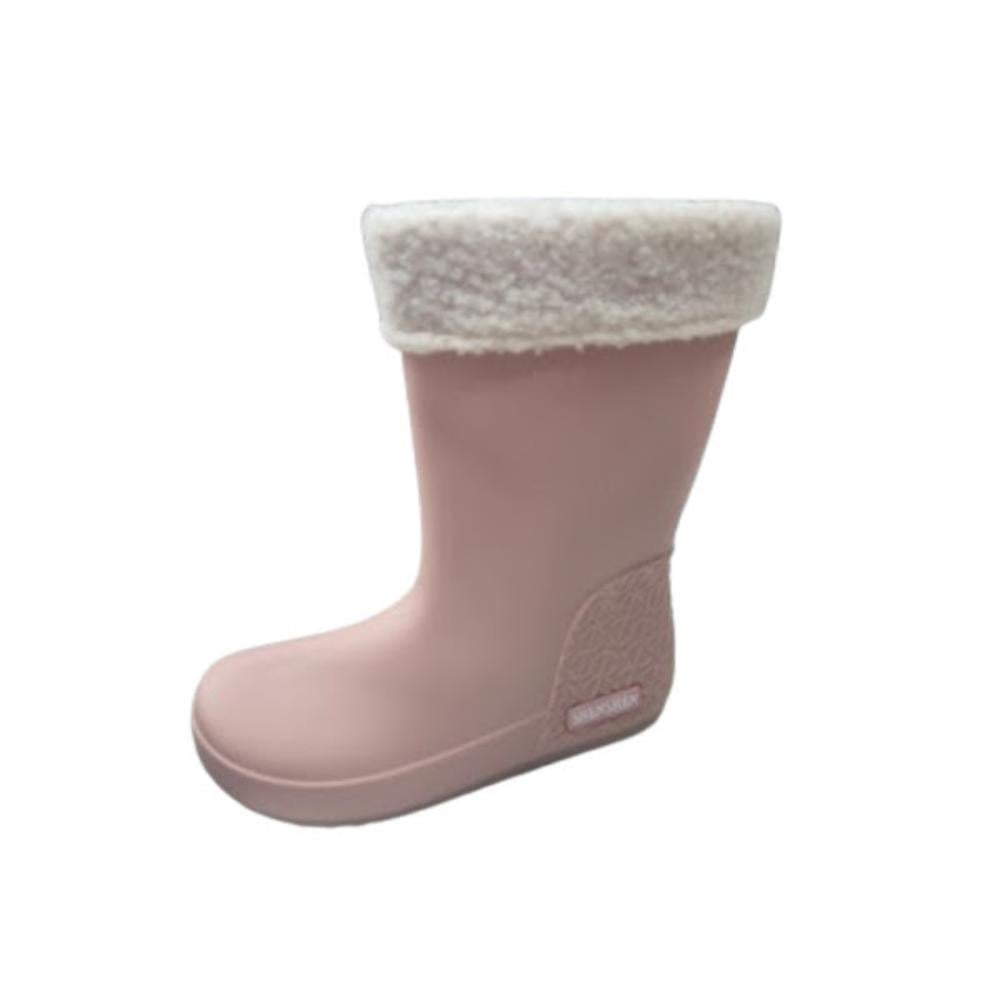 BOTA DE AGUA LLUVIA MUJER ROSADO - 1