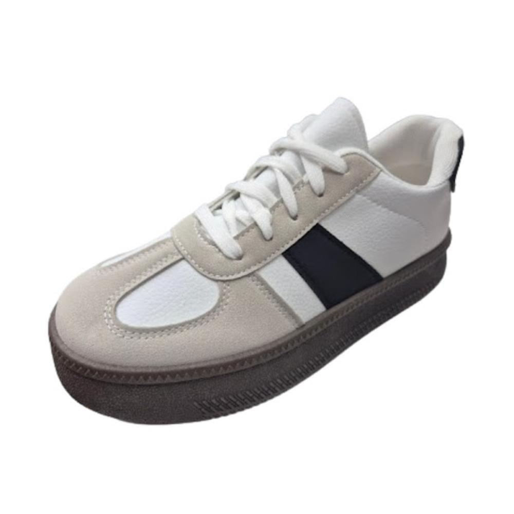 ZAPATILLA URBANA CASUAL MUJER BLANCO - 1