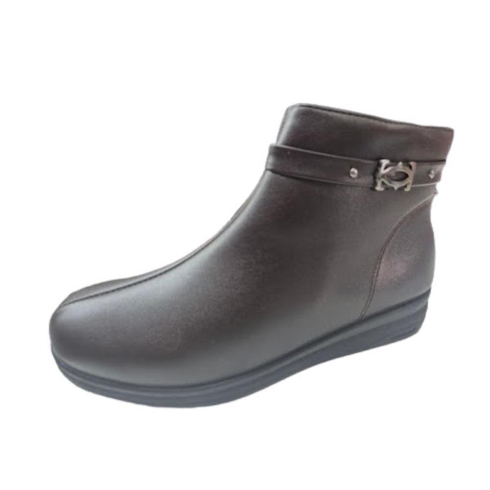 BOTA DE INVIERNO MUJER MARRÓN - 1