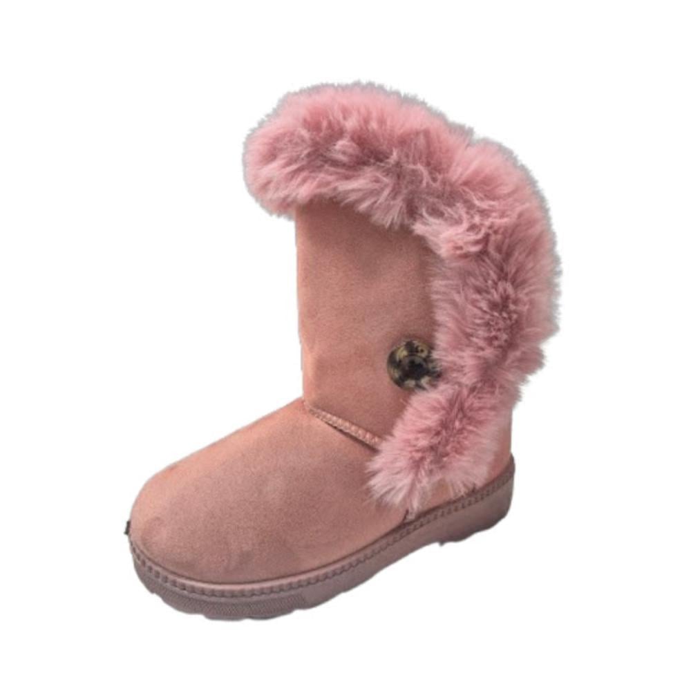 BOTA DE INVIERNO NIÑA ROSADO - 1