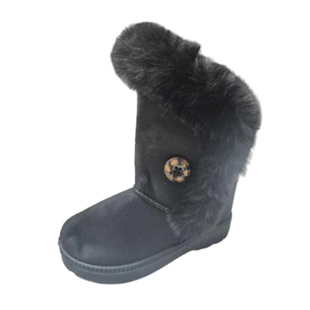 BOTA DE INVIERNO NIÑA NEGRO - 1