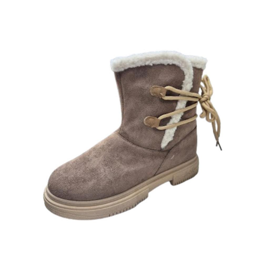 BOTA DE INVIERNO MUJER CAMEL - 1
