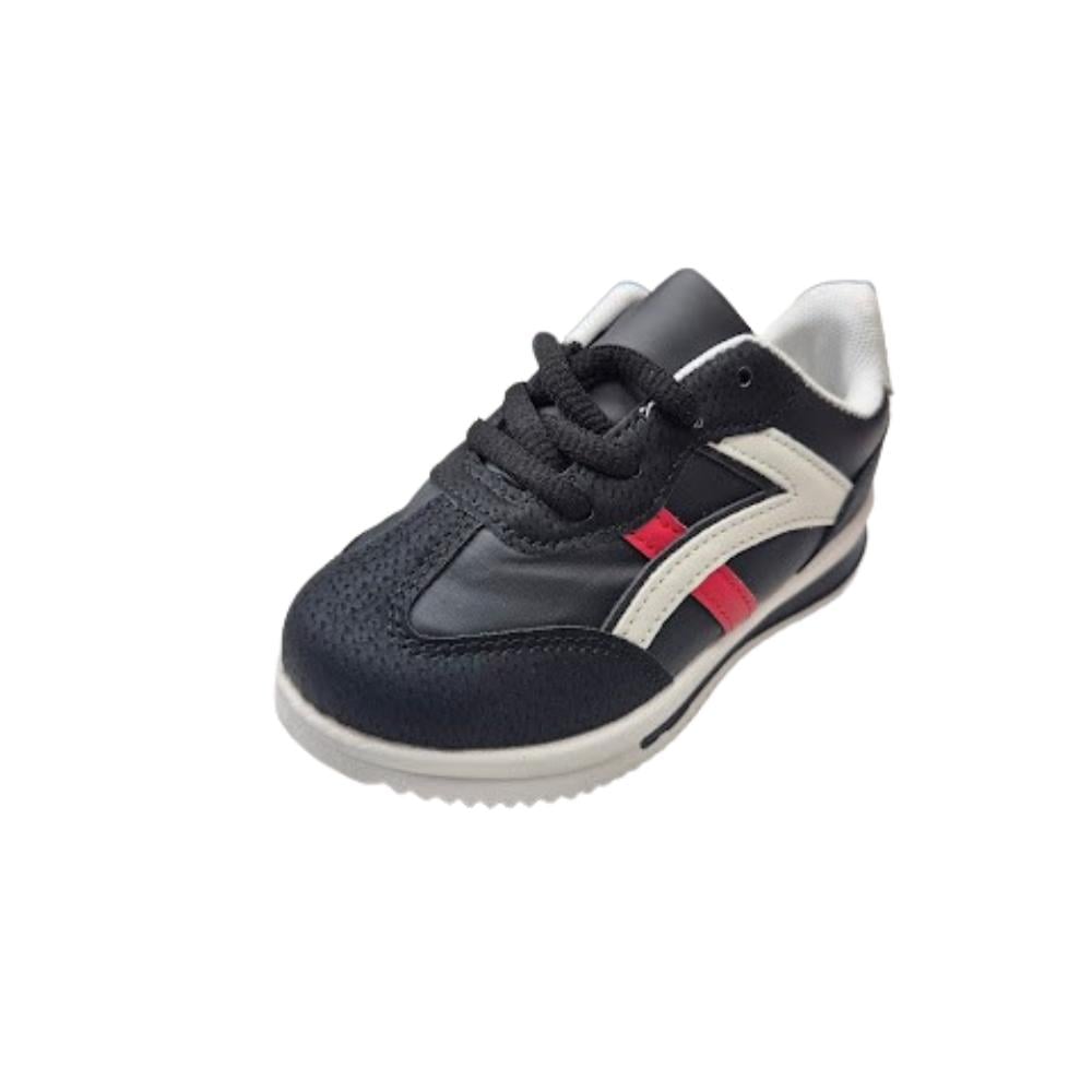 ZAPATILLA DEPORTIVA NIÑO NEGRO - 2