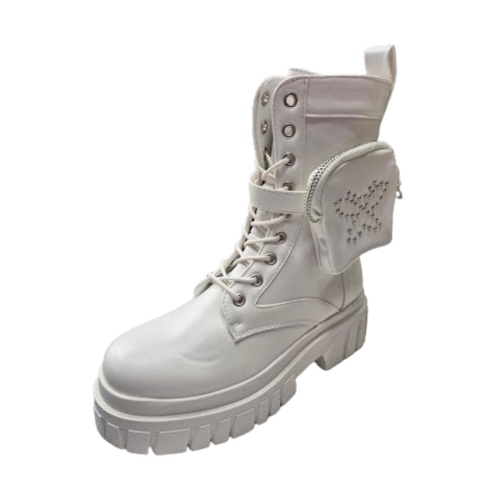 BOTA DE INVIERNO MUJER BLANCO - 1