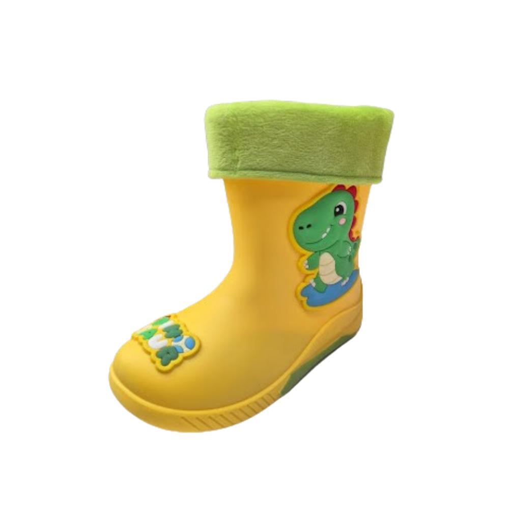 BOTA DE LLUVIA NIÑO AMARILLO - 1