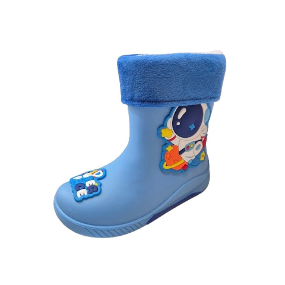 BOTA DE LLUVIA NIÑO AZUL - 1