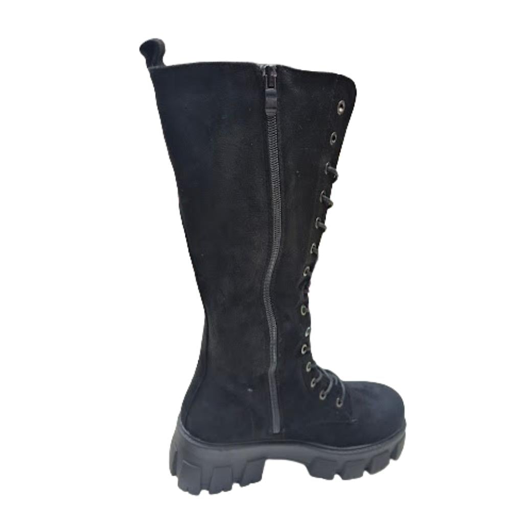 BOTA DE INVIERNO MUJER LARGO NEGRO - 2