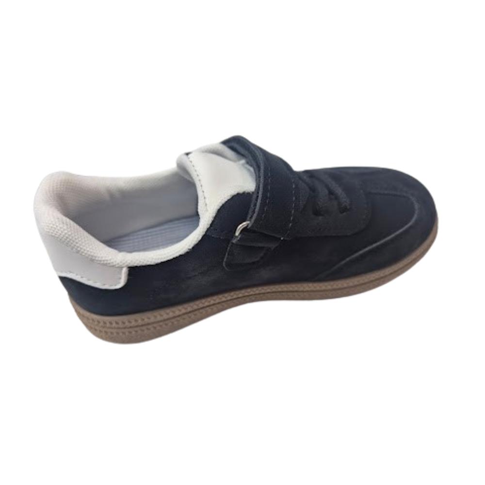 ZAPATILLA DEPORTIVA NIÑO VELCRO NEGRO - 2