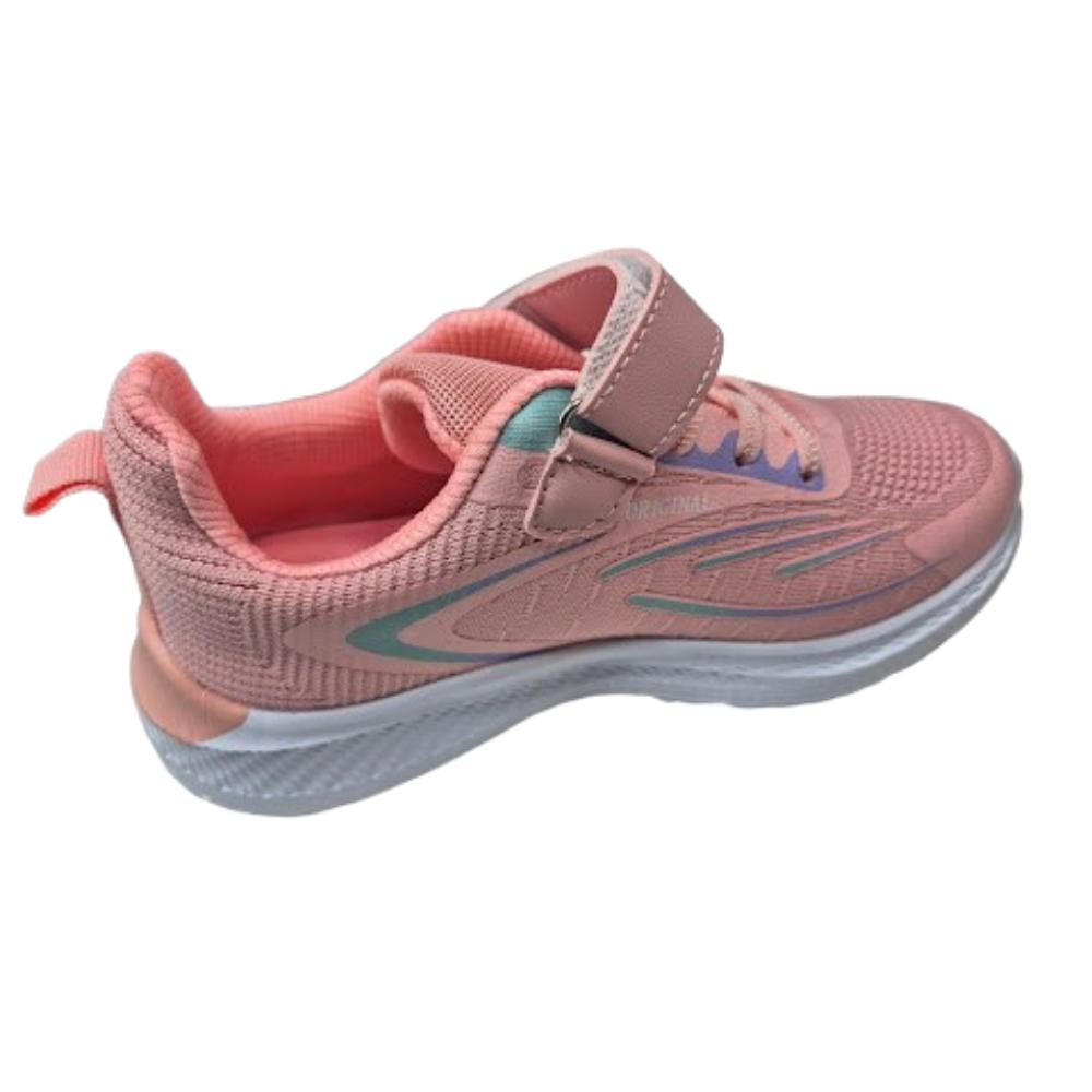 ZAPATILLA DEPORTIVA NIÑA ROSADO VELCRO - 2