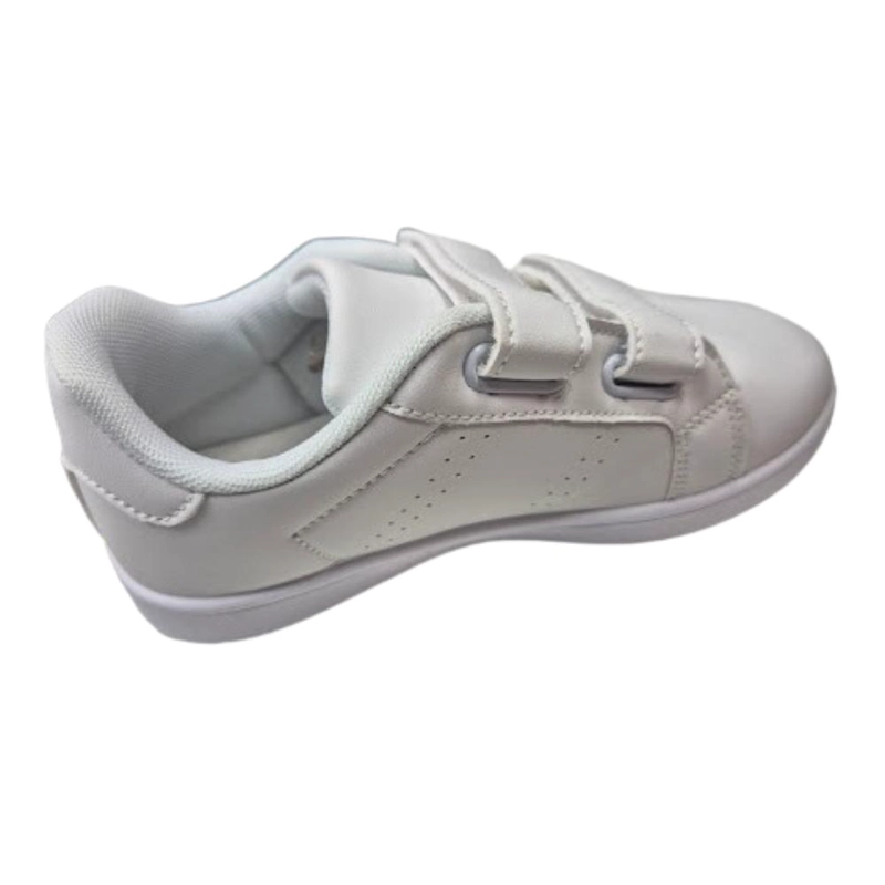 ZAPATILLA URBANA BLANCO VELCRO - 2
