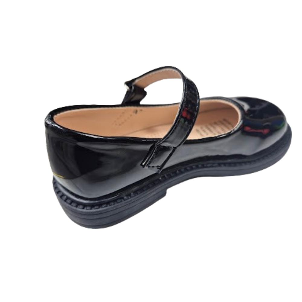 ZAPATO CHAROL NIÑA NEGRO VESTIR - 2