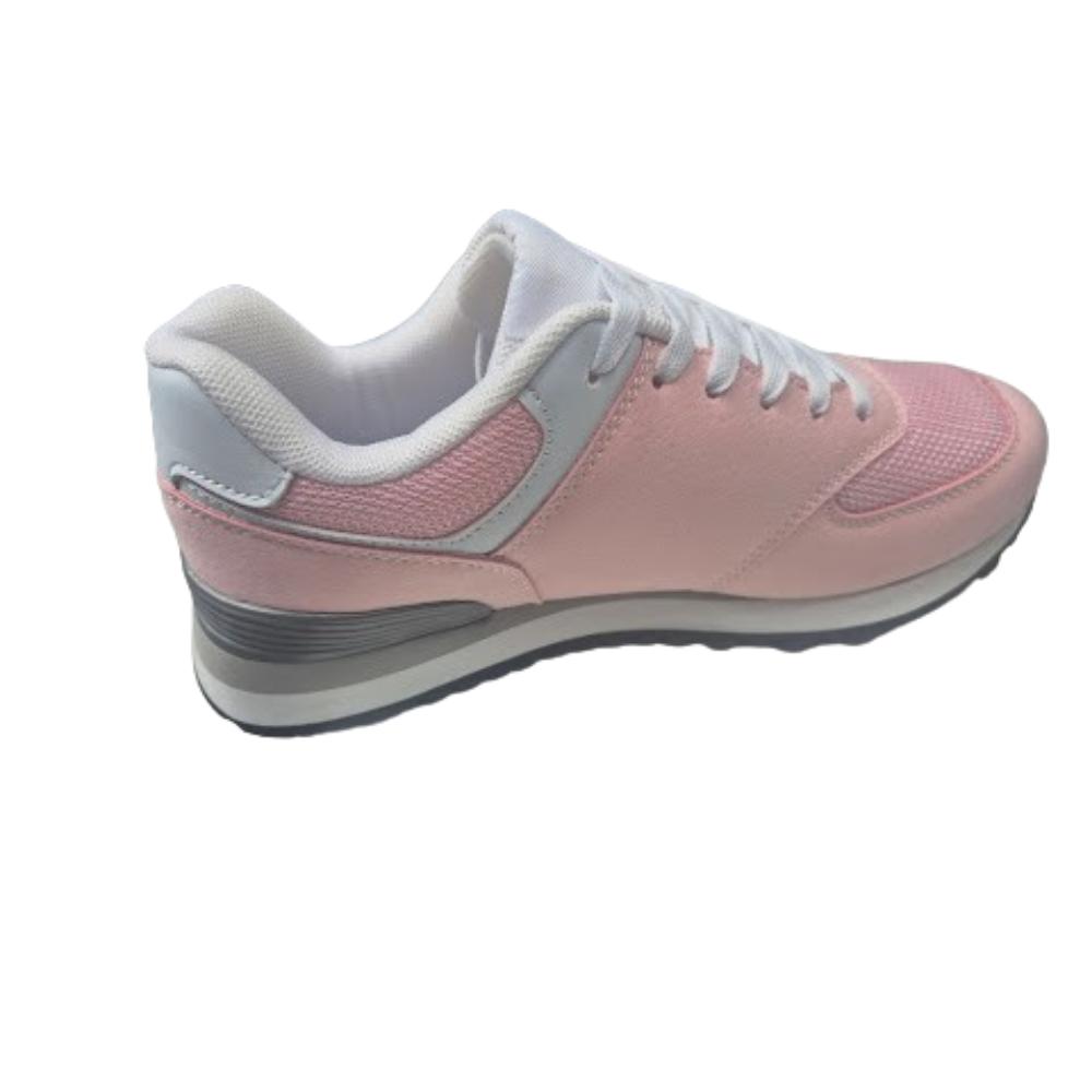 ZAPATILLA DEPORTIVA MUJER ROSADO ANTIDESLIZANTE - 2