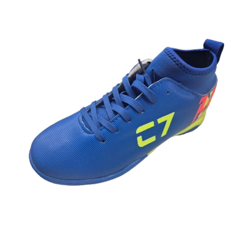 ZAPATILLA DE BABY FÙTBOL NIÑO AZUL - 1