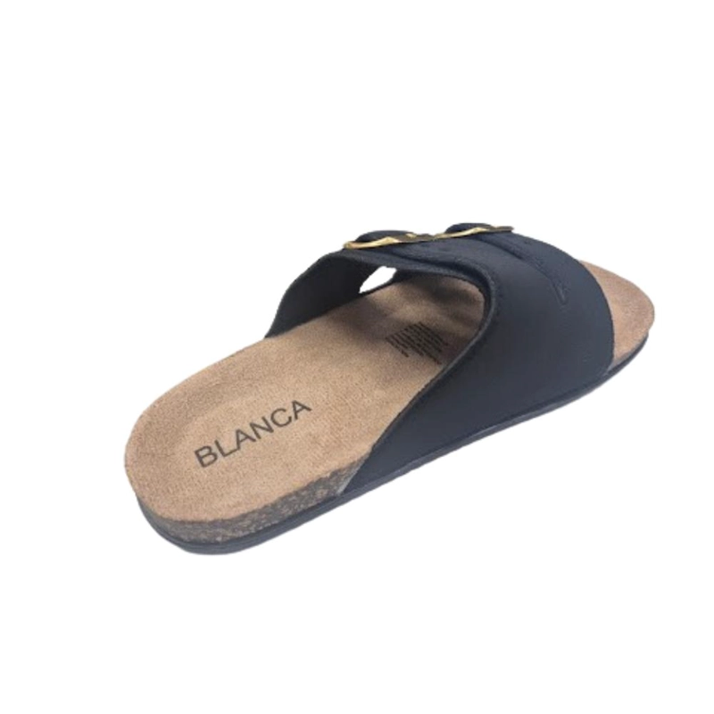 SANDALIA BRILLANTE NEGRO MUJER - 2