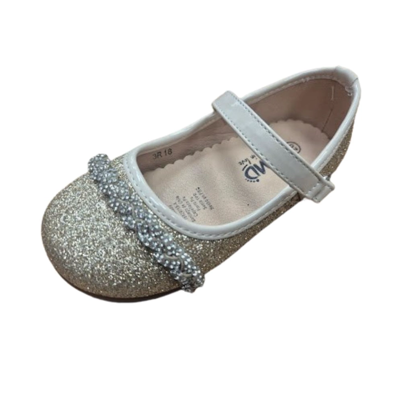 ZAPATO DE VESTIR NIÑA DORADO - 1