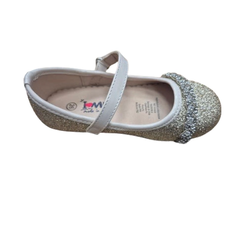 ZAPATO DE VESTIR NIÑA DORADO - 2
