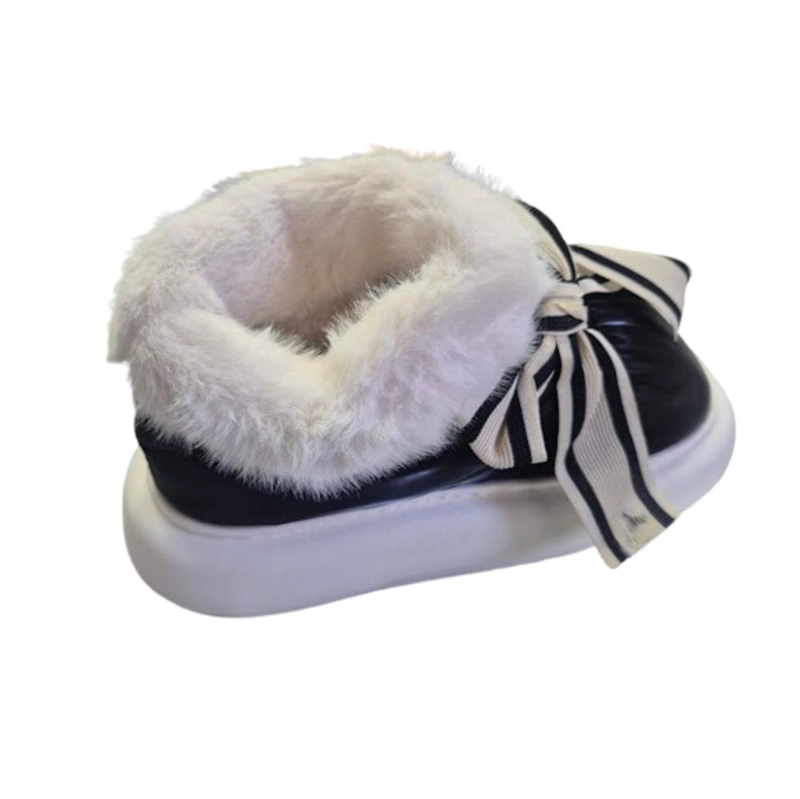 PANTUFLA CHIPORRO MUJER INVIERNO NEGRO - 2