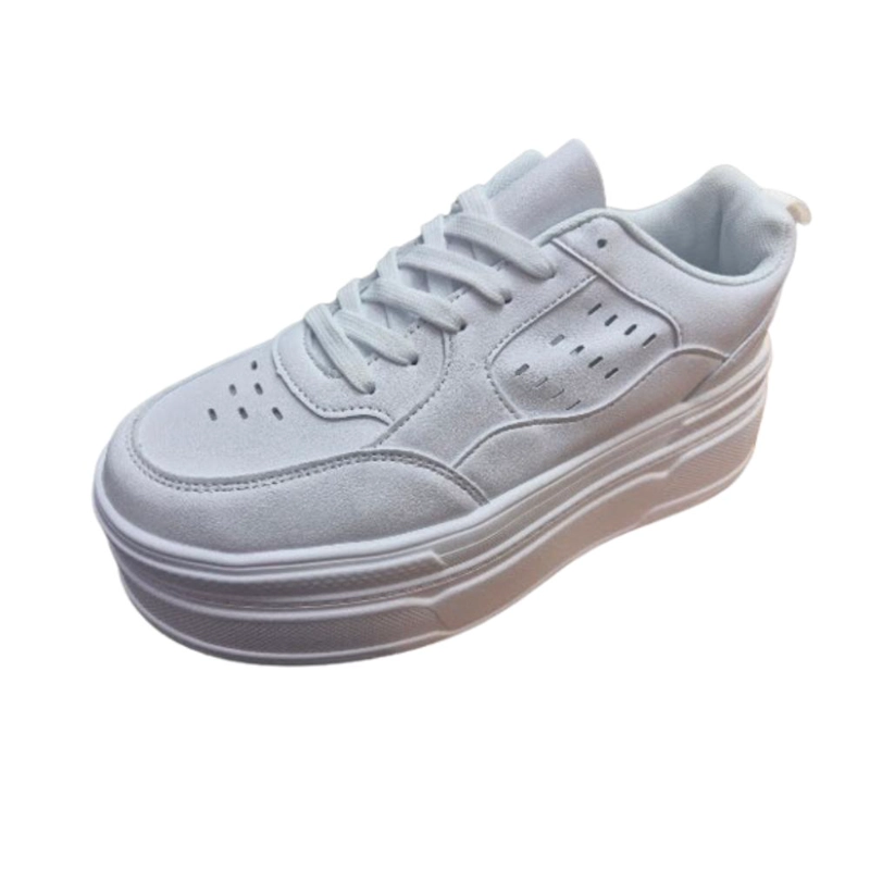 ZAPATILLA URBANA PLATAFORMA MUJER BLANCO - 1