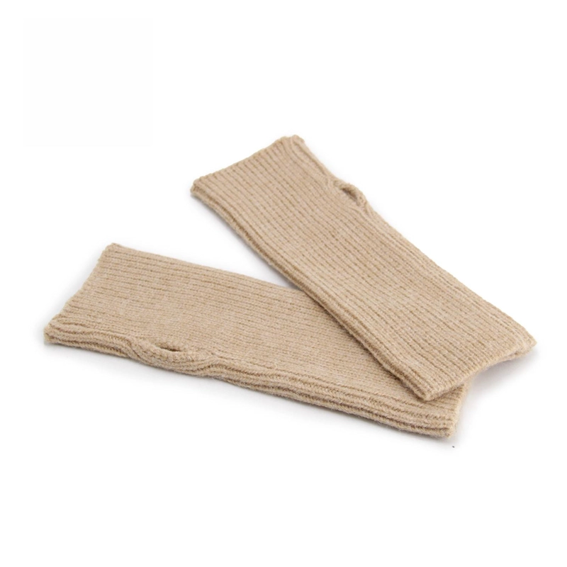 GUANTES MITONES LARGOS DE LANA - 2