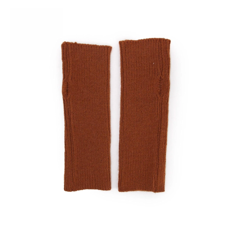 GUANTES MITONES LARGOS DE LANA - 1