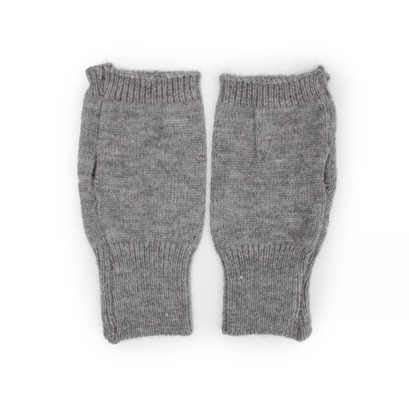 GUANTES MITONES CORTOS DE LANA - 1