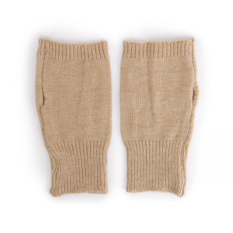 GUANTES MITONES CORTOS DE LANA - 1
