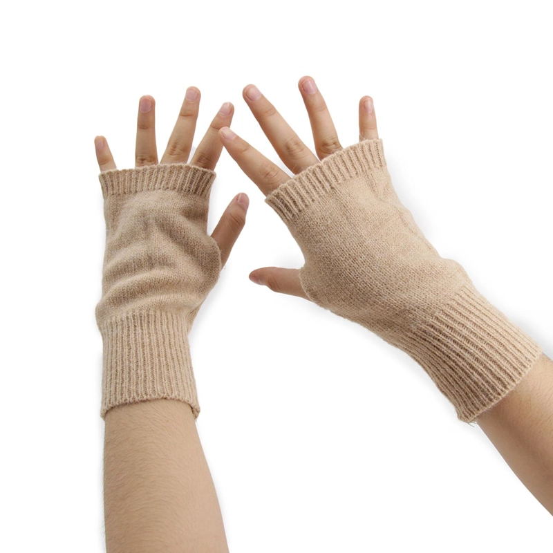 GUANTES MITONES CORTOS DE LANA - 3