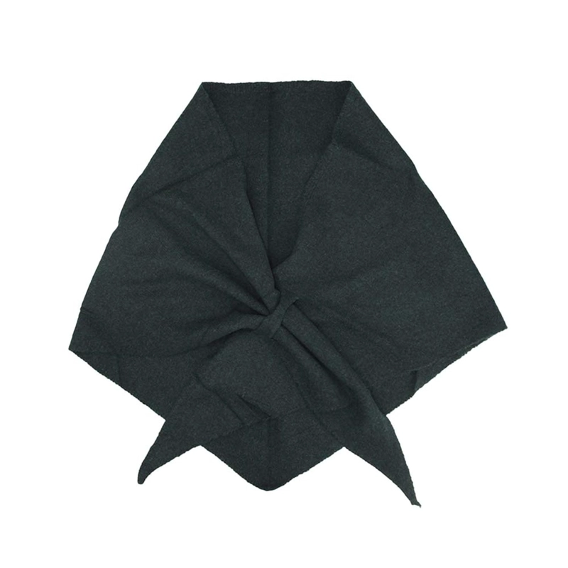 BUFANDA ECHARPE TRIANGULAR TIPO CHAL CRUZADO MUJER INVIERNO - 1