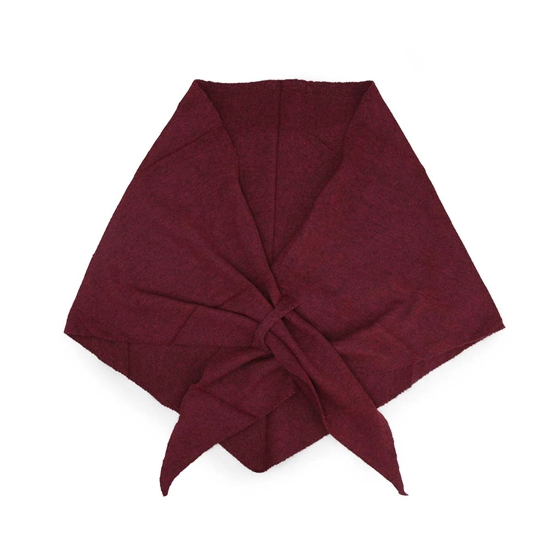 BUFANDA ECHARPE TRIANGULAR TIPO CHAL CRUZADO MUJER INVIERNO - 1