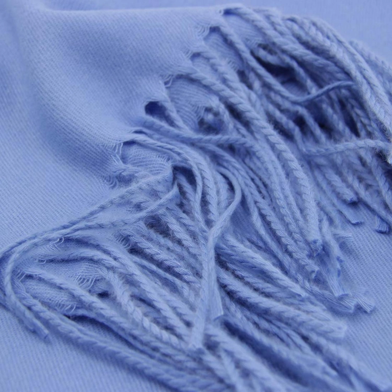 BUFANDA TIPO CASHMERE PELUDA MUJER CON FLECOS 230 G - 4