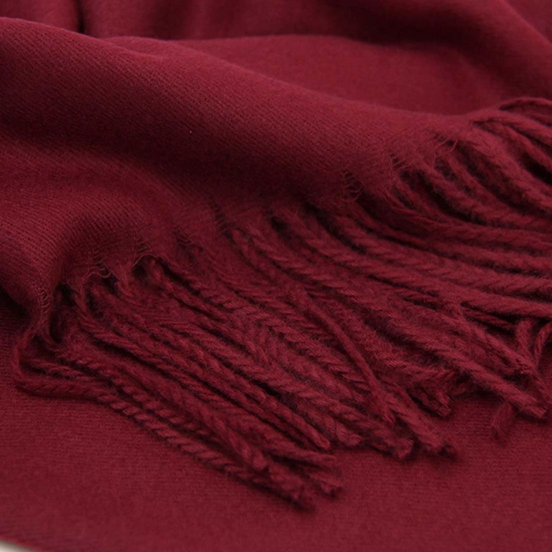 BUFANDA TIPO CASHMERE PELUDA MUJER CON FLECOS 230 G - 4