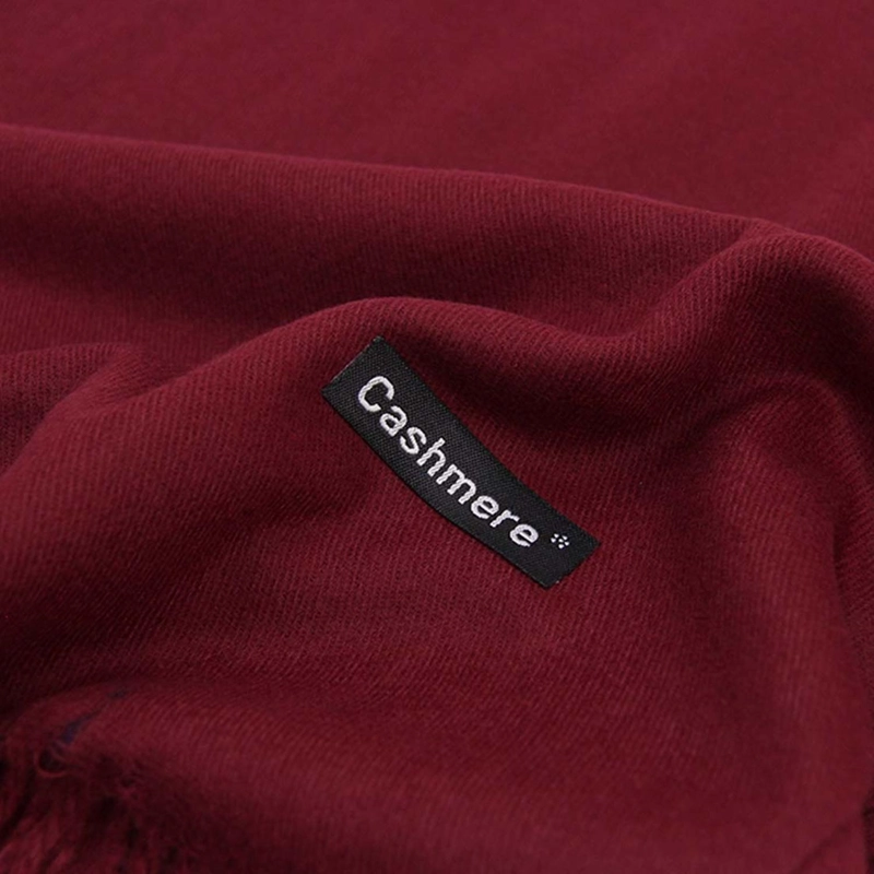 BUFANDA TIPO CASHMERE PELUDA MUJER CON FLECOS 230 G - 5
