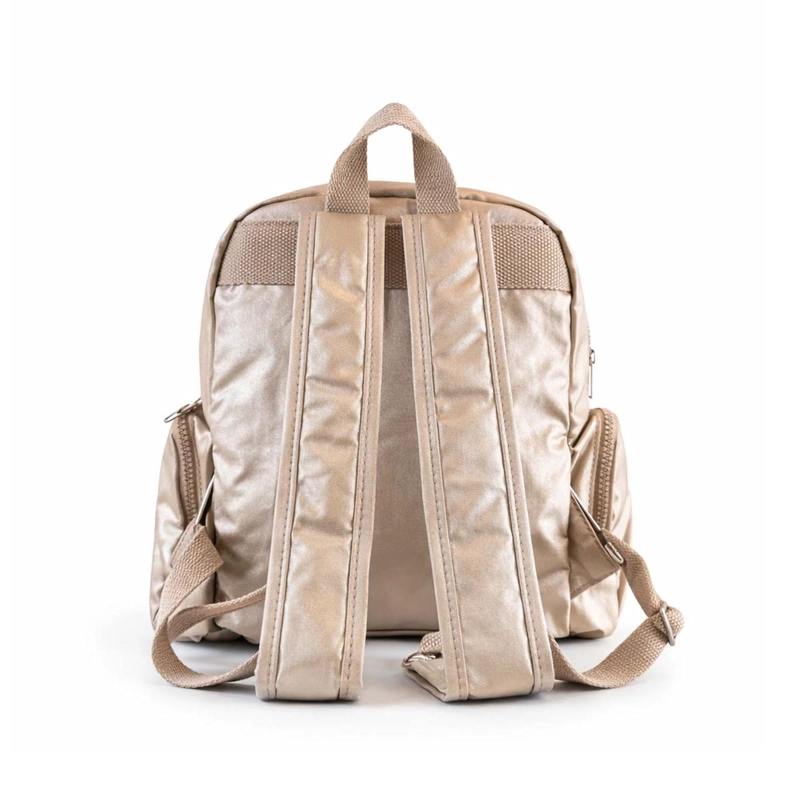 MOCHILA MUJER NYLON MEDIANA URBANA CON BOLSILLOS TAMAÑO TALLA UNICA - 4