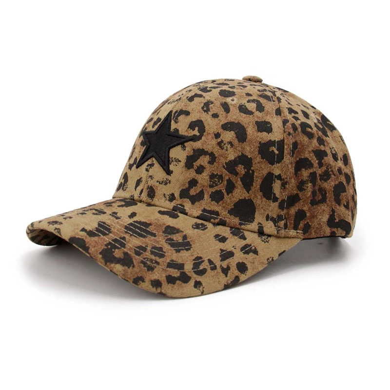 GORRA JOCKEY ANIMAL PRINT CON ESTRELLA AJUSTABLE ADULTO - 1