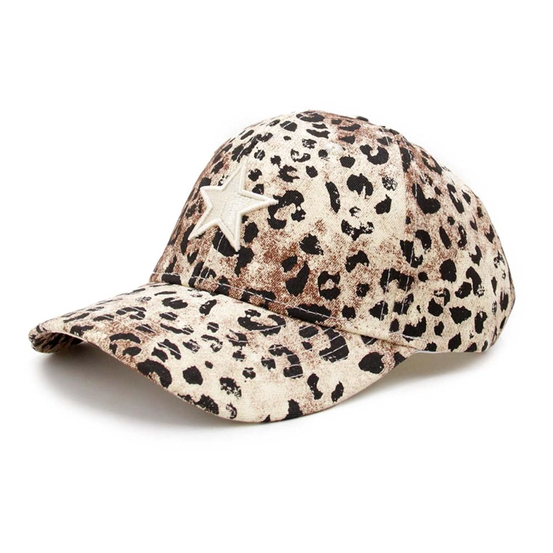 GORRA JOCKEY ANIMAL PRINT CON ESTRELLA AJUSTABLE ADULTO - 1