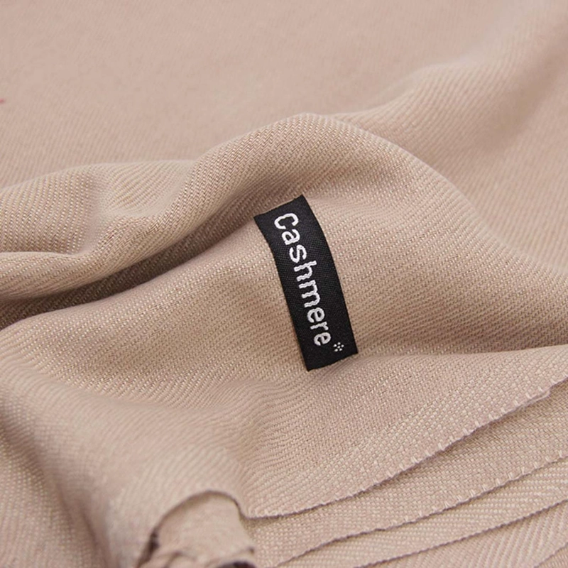 BUFANDA TIPO CASHMERE MUJER UNISEX EXTRA GRANDE CON FLECOS 200 G - 3