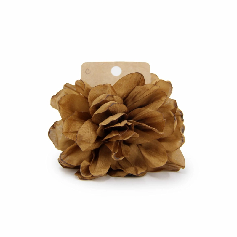 TRABA PARA EL PELO FLOR DE TELA 10 CM ACCESORIO MUJER - 1