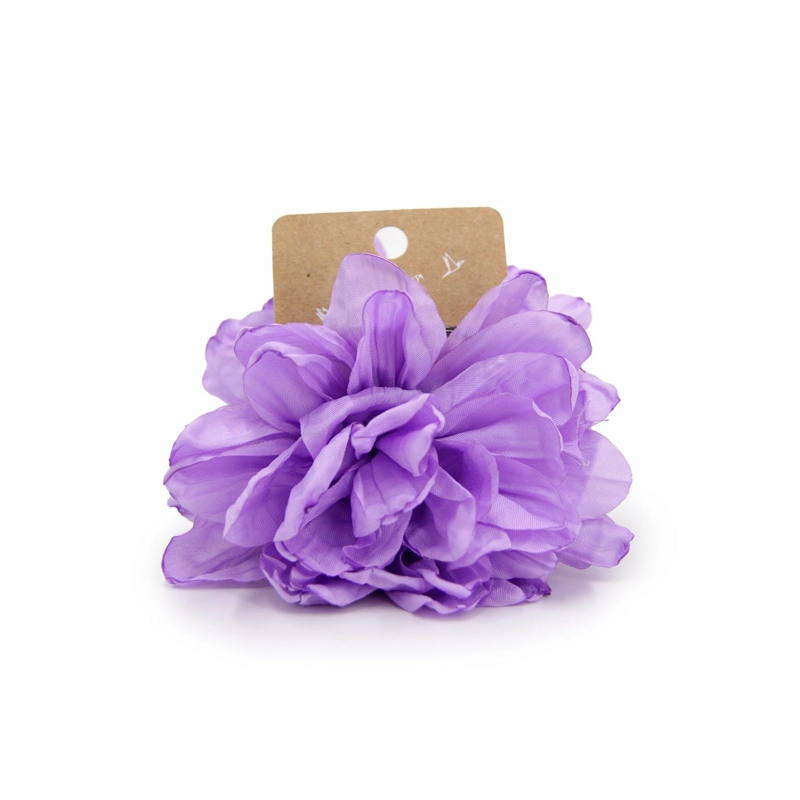 TRABA PARA EL PELO FLOR DE TELA 10 CM ACCESORIO MUJER - 1