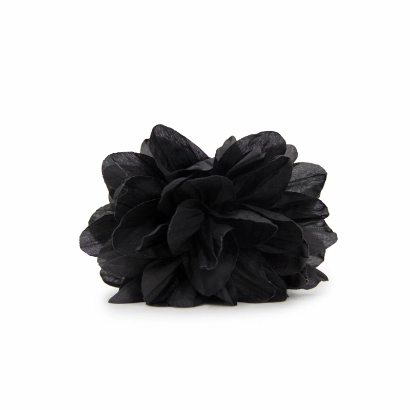 TRABA PARA EL PELO FLOR DE TELA 10 CM ACCESORIO MUJER - 1