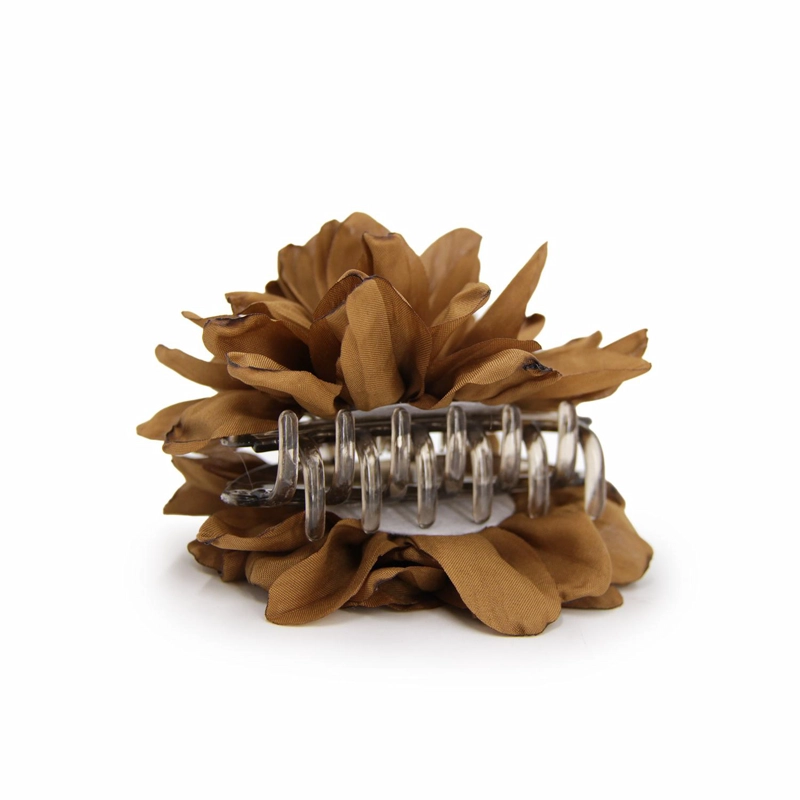 TRABA PARA EL PELO FLOR DE TELA 10 CM ACCESORIO MUJER - 2