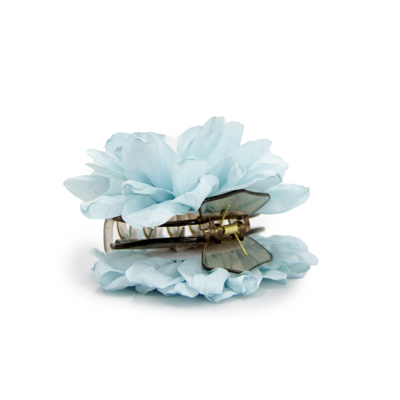 TRABA PARA EL PELO FLOR DE TELA 10 CM ACCESORIO MUJER - 2