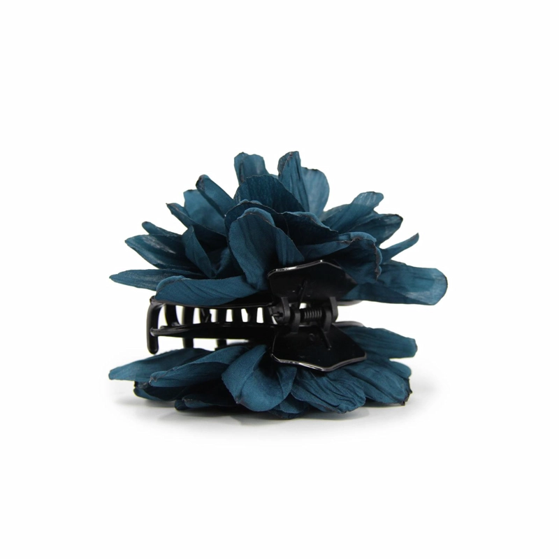 TRABA PARA EL PELO FLOR DE TELA 10 CM ACCESORIO MUJER - 3