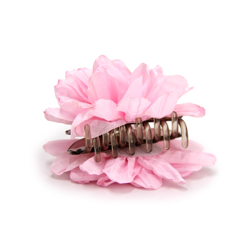 TRABA PARA EL PELO FLOR DE TELA 10 CM ACCESORIO MUJER - 3