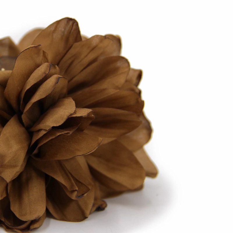 TRABA PARA EL PELO FLOR DE TELA 10 CM ACCESORIO MUJER - 3